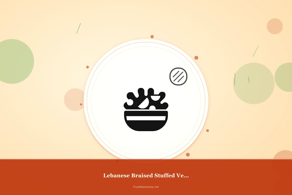 Why This Lebanese Braised Stuffed Vegetable Recipe Works