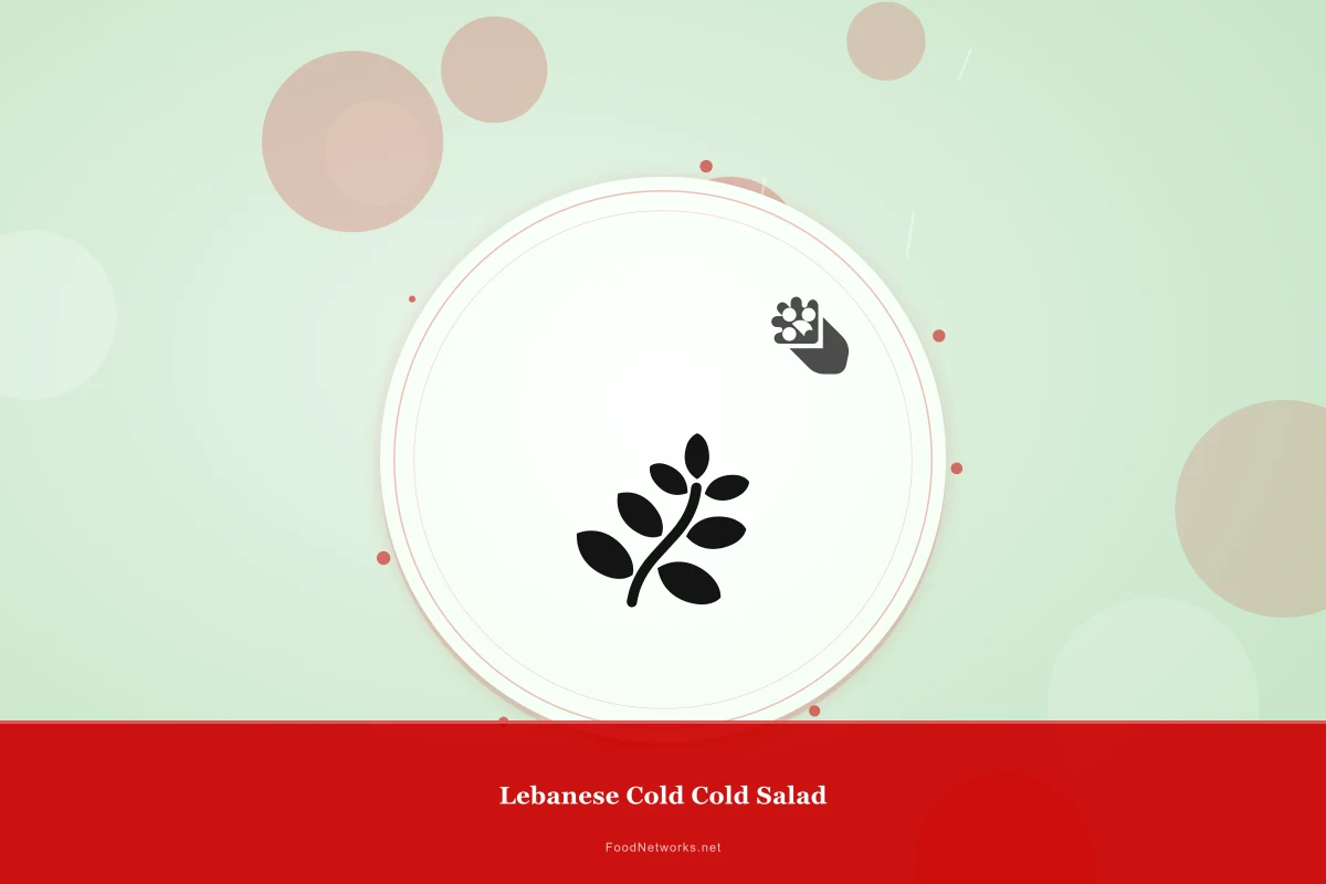 Why This Lebanese Cold Cold Salad Recipe Works