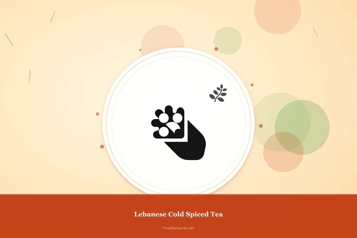 Why This Lebanese Cold Spiced Tea Recipe Works