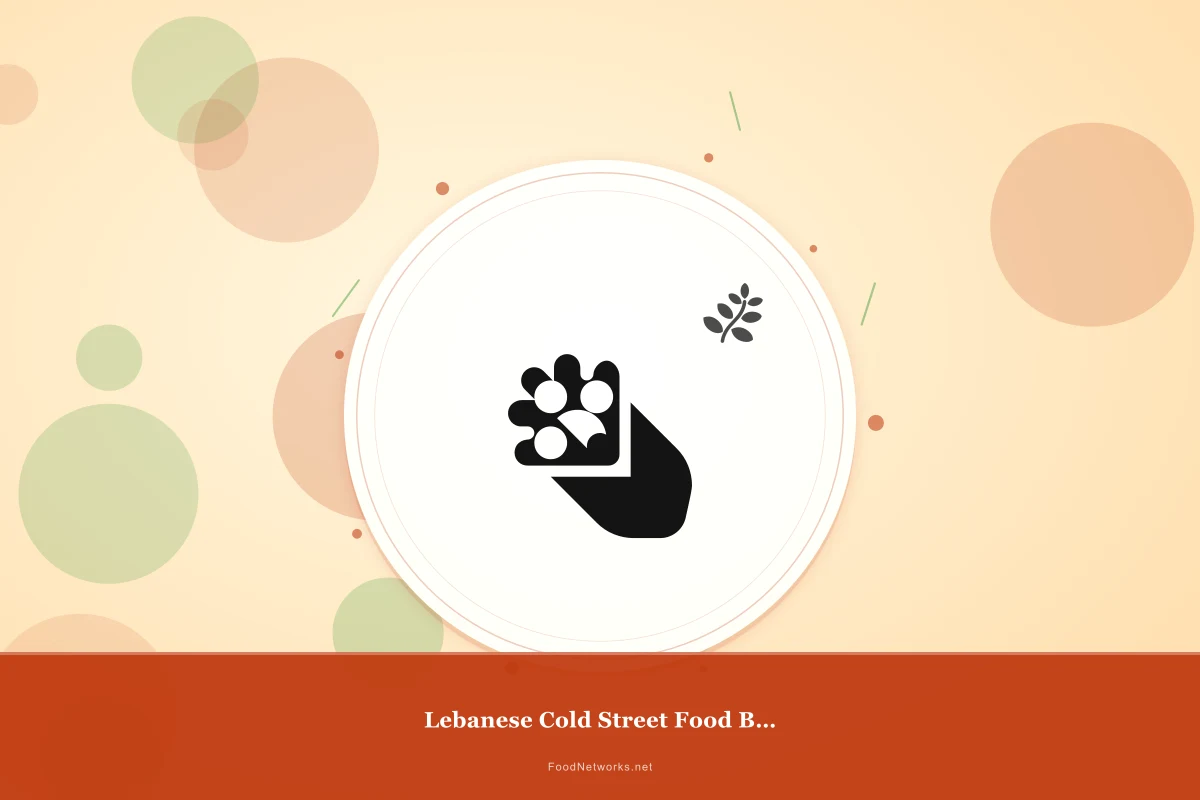 Why This Lebanese Cold Street Food Bowl Recipe Works