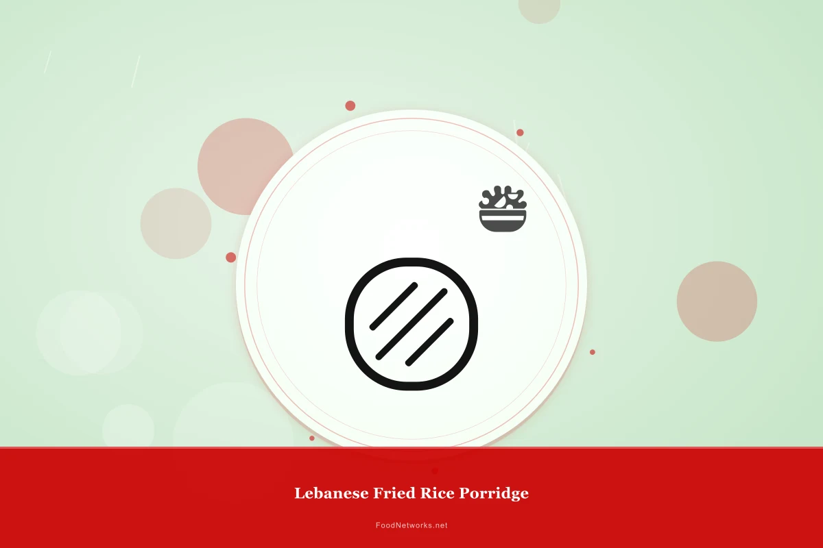 Why This Lebanese Fried Rice Porridge Recipe Works