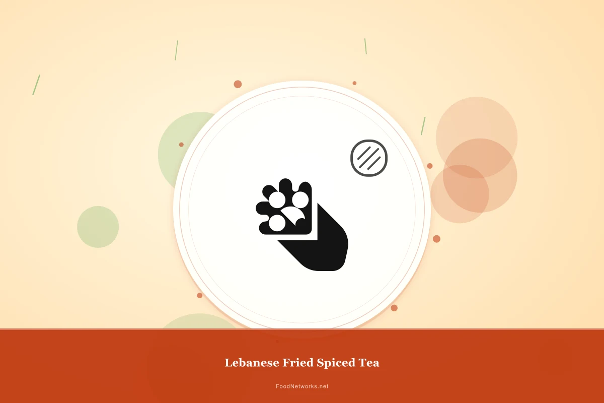 Why This Lebanese Fried Spiced Tea Recipe Works
