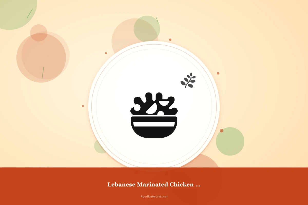 Why This Lebanese Marinated Chicken Dish Recipe Works