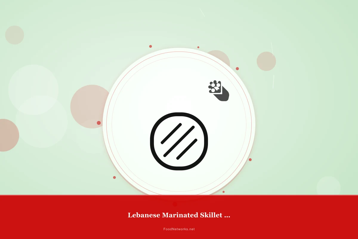 Why This Lebanese Marinated Skillet Dish Recipe Works