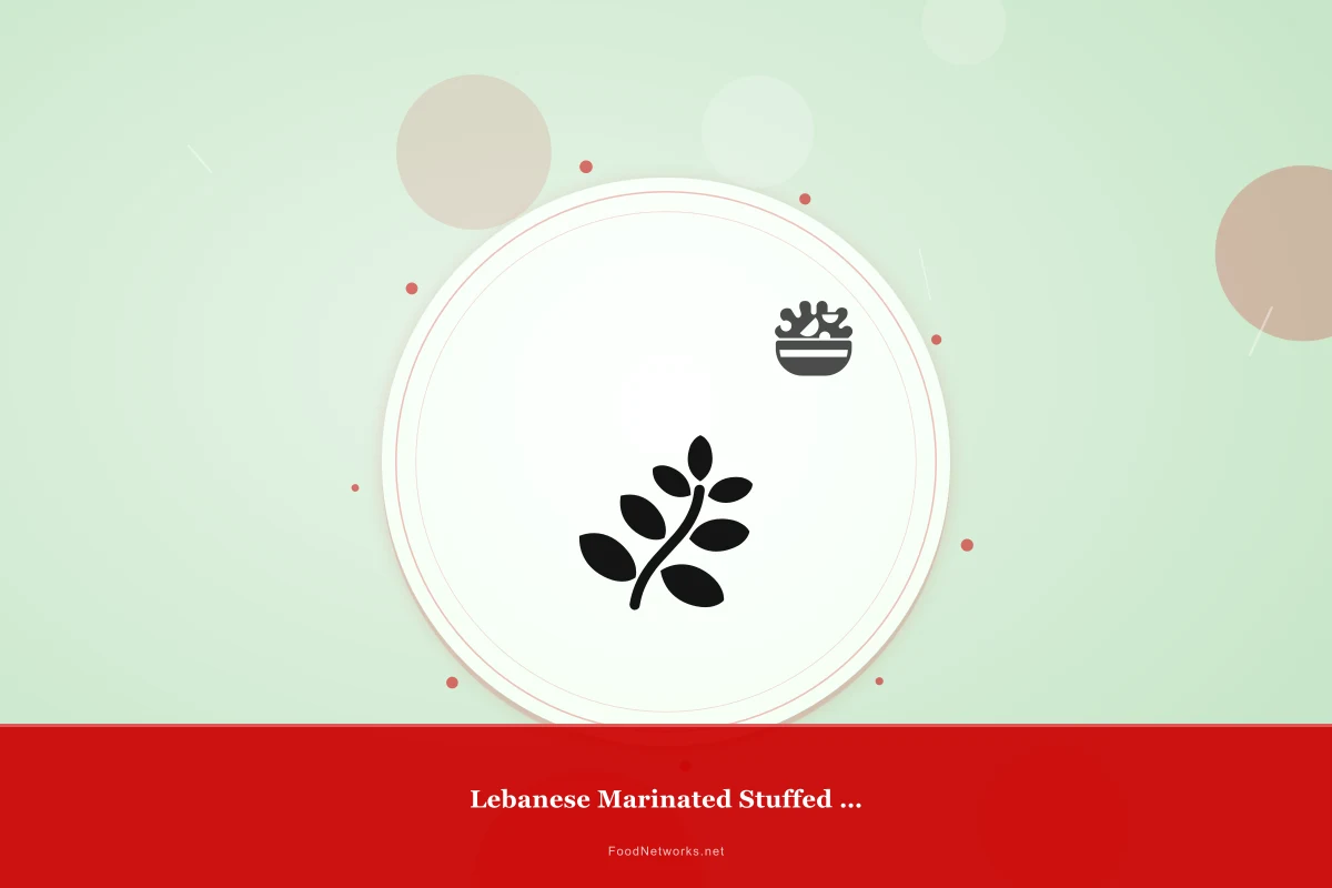 Why This Lebanese Marinated Stuffed Vegetable Recipe Works