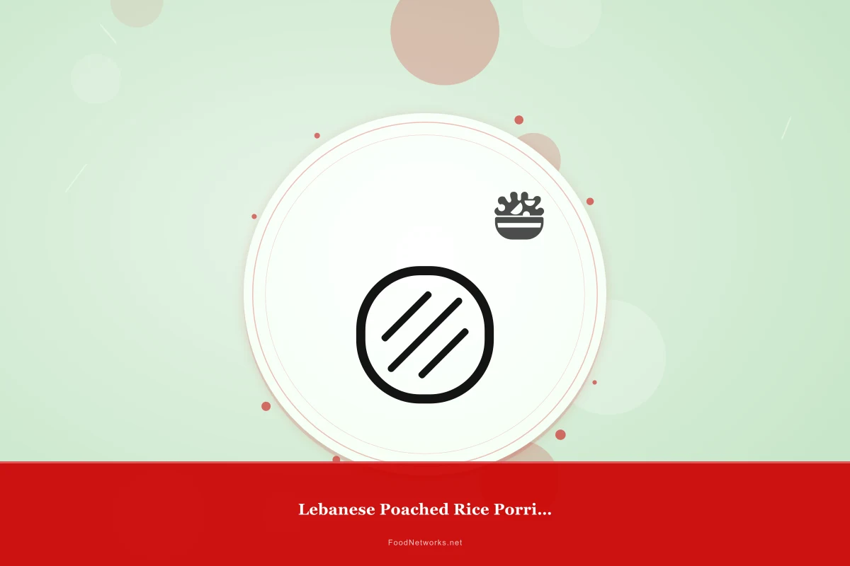 Why This Lebanese Poached Rice Porridge Recipe Works
