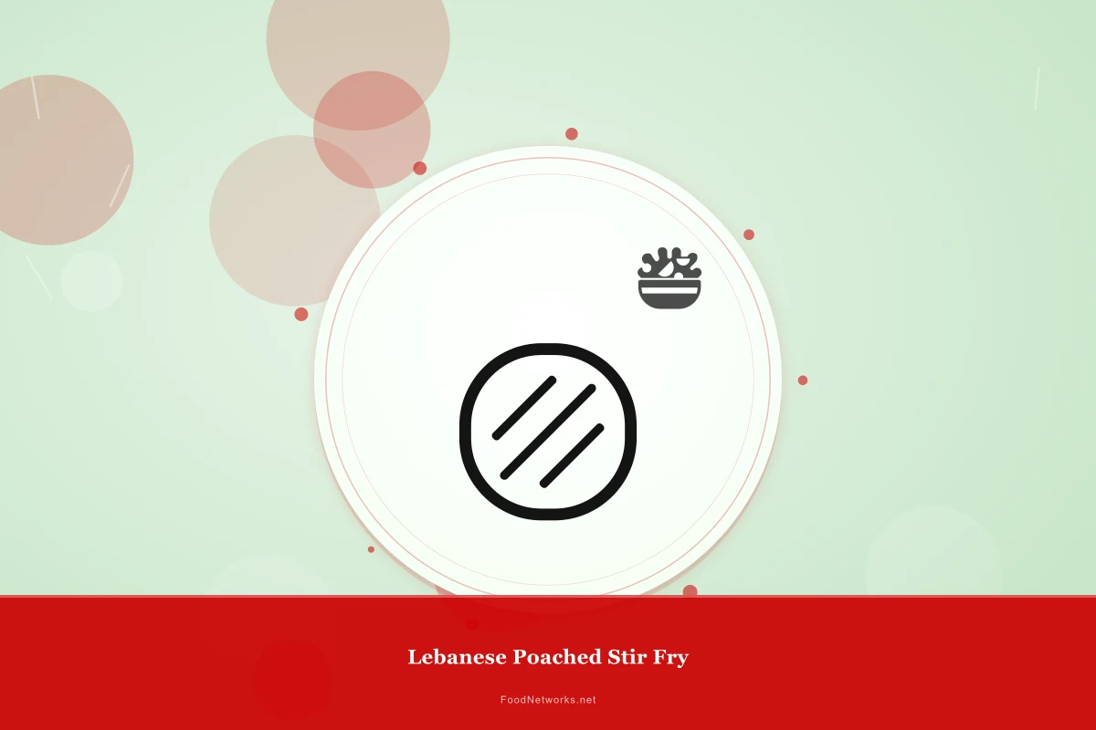 Why This Lebanese Poached Stir Fry Recipe Works