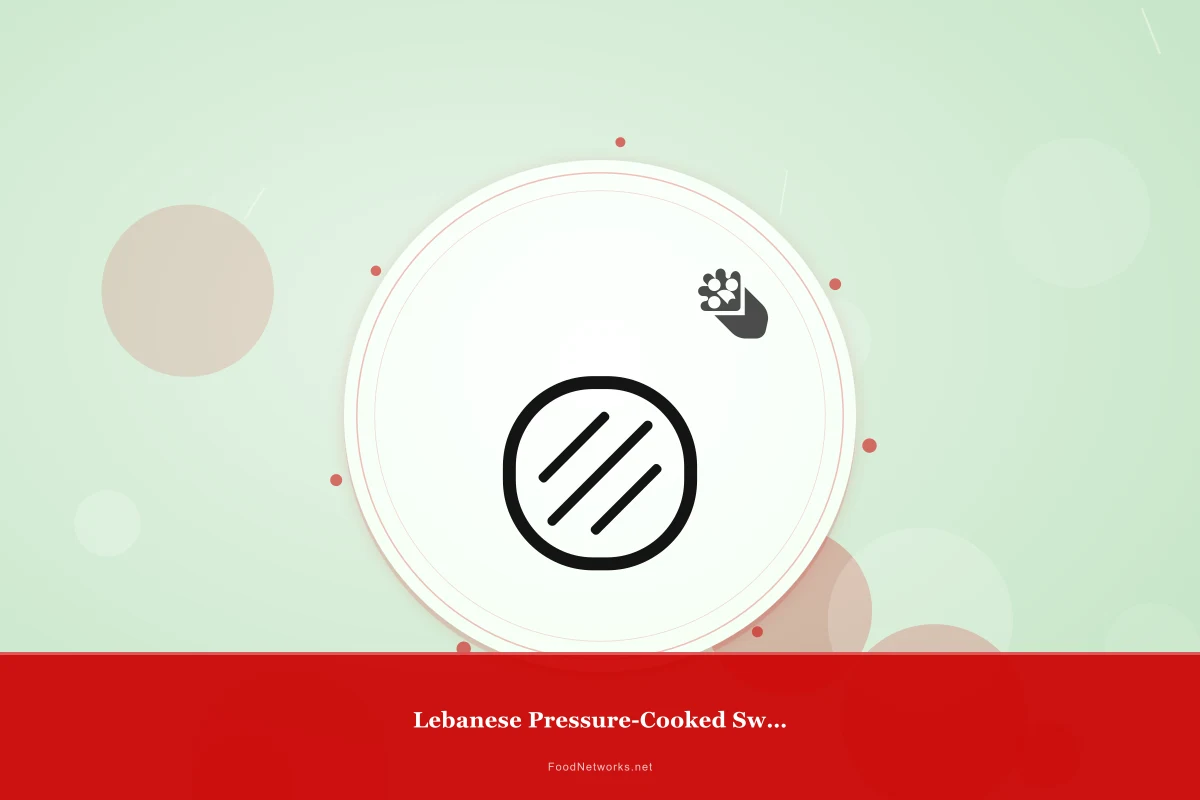 Why This Lebanese Pressure-Cooked Sweet Dessert Recipe Works