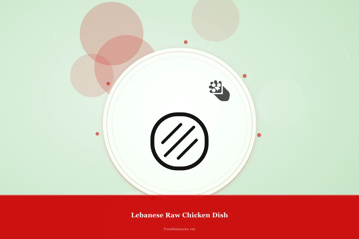 Why This Lebanese Raw Chicken Dish Recipe Works