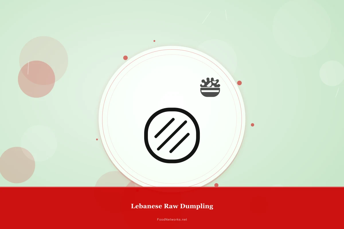 Why This Lebanese Raw Dumpling Recipe Works