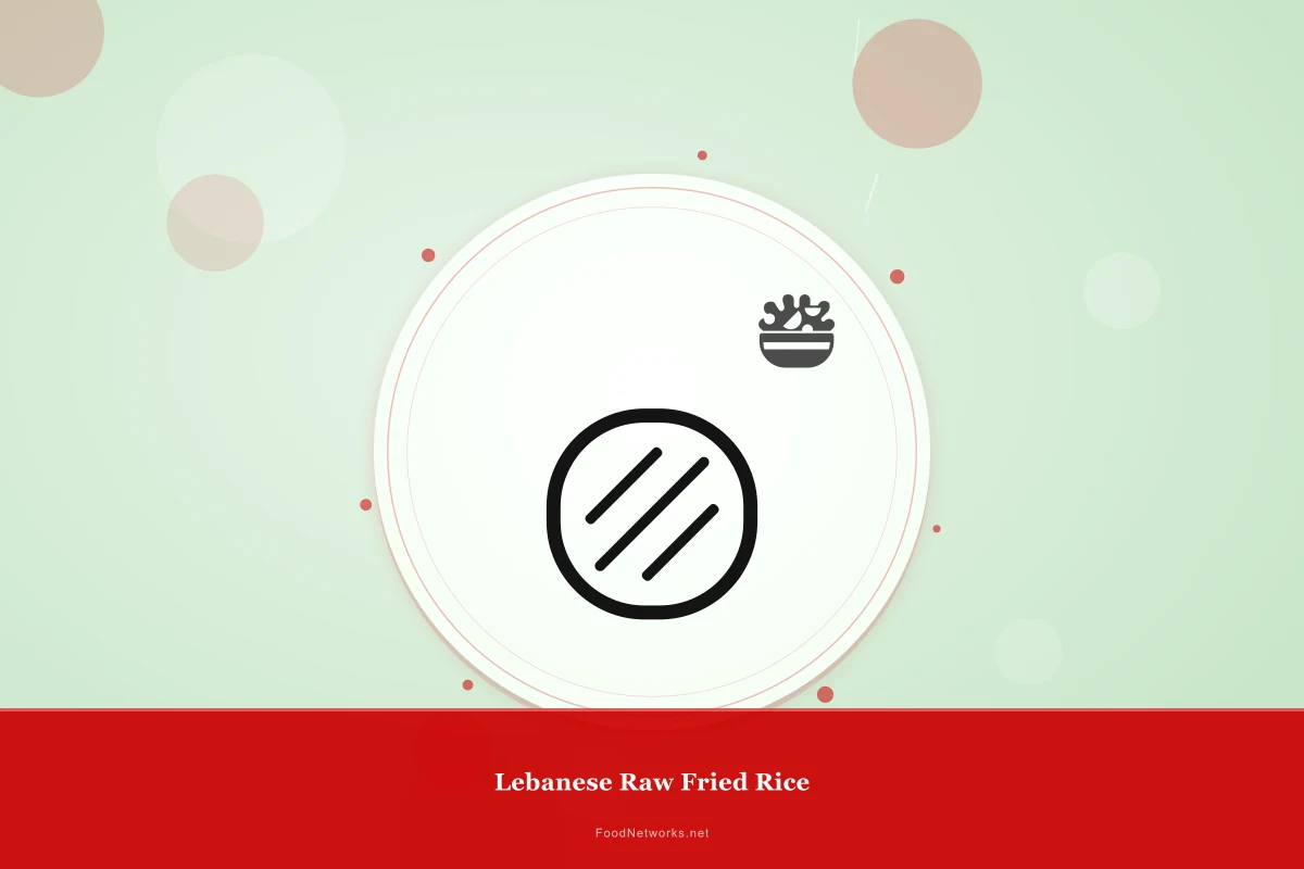 Why This Lebanese Raw Fried Rice Recipe Works