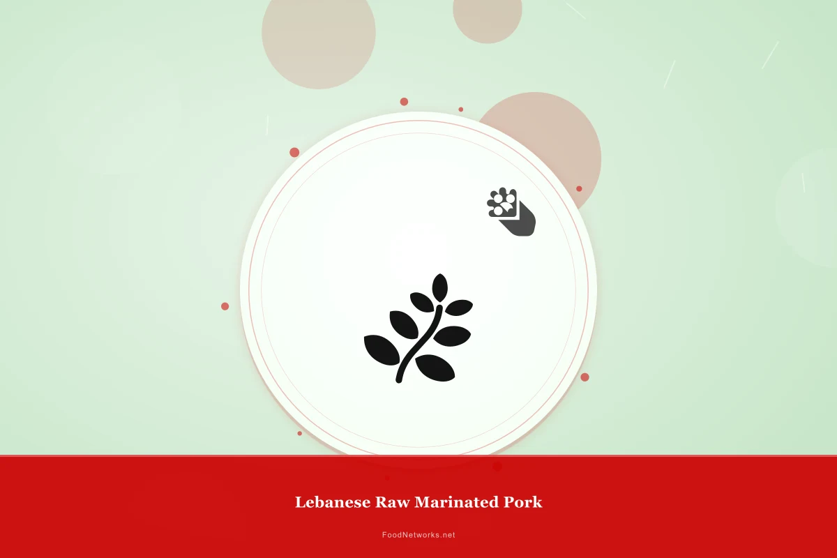 Why This Lebanese Raw Marinated Pork Recipe Works