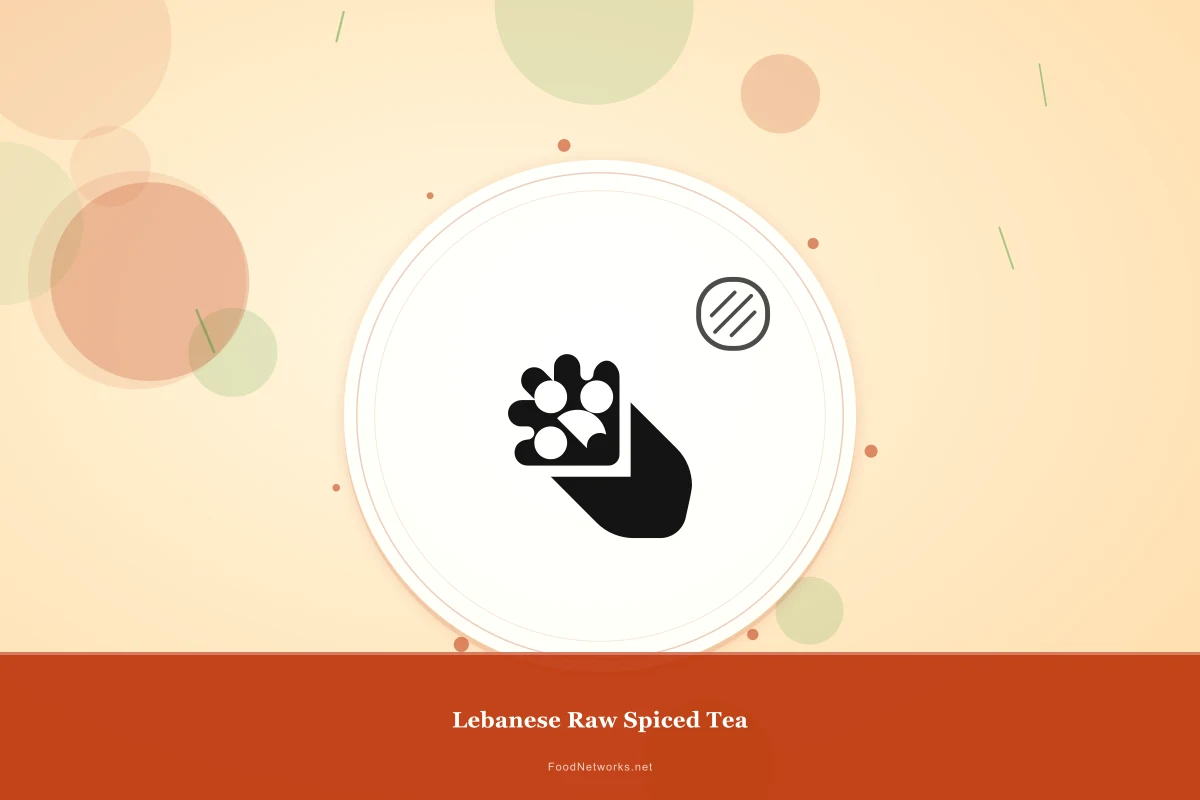 Why This Lebanese Raw Spiced Tea Recipe Works