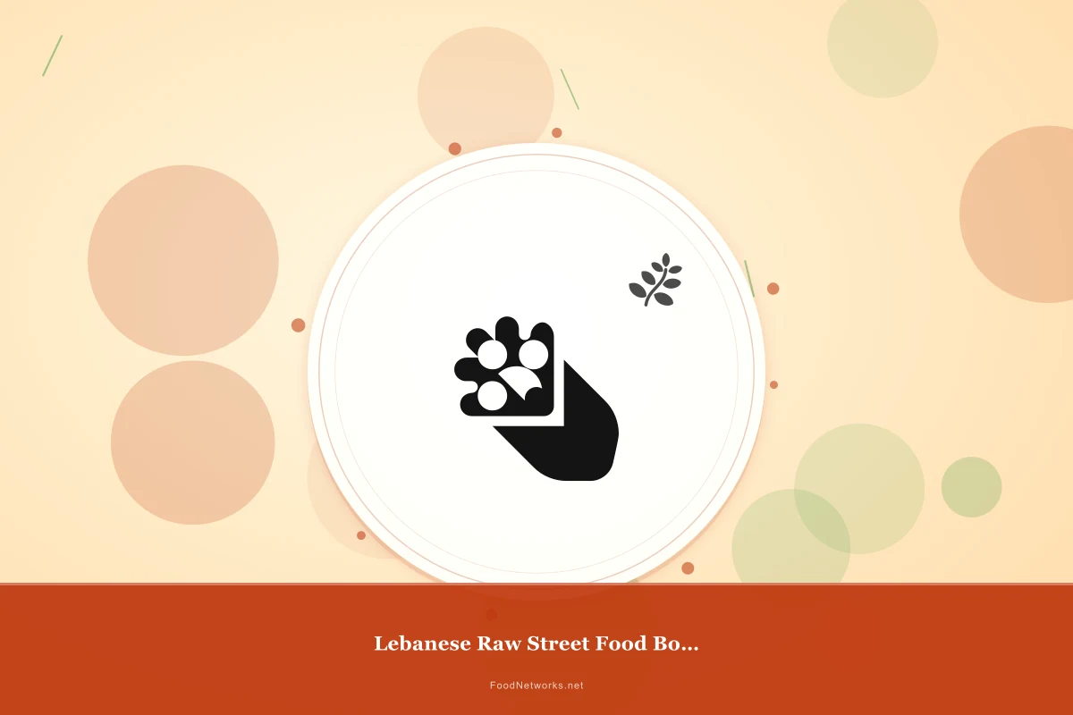Why This Lebanese Raw Street Food Bowl Recipe Works