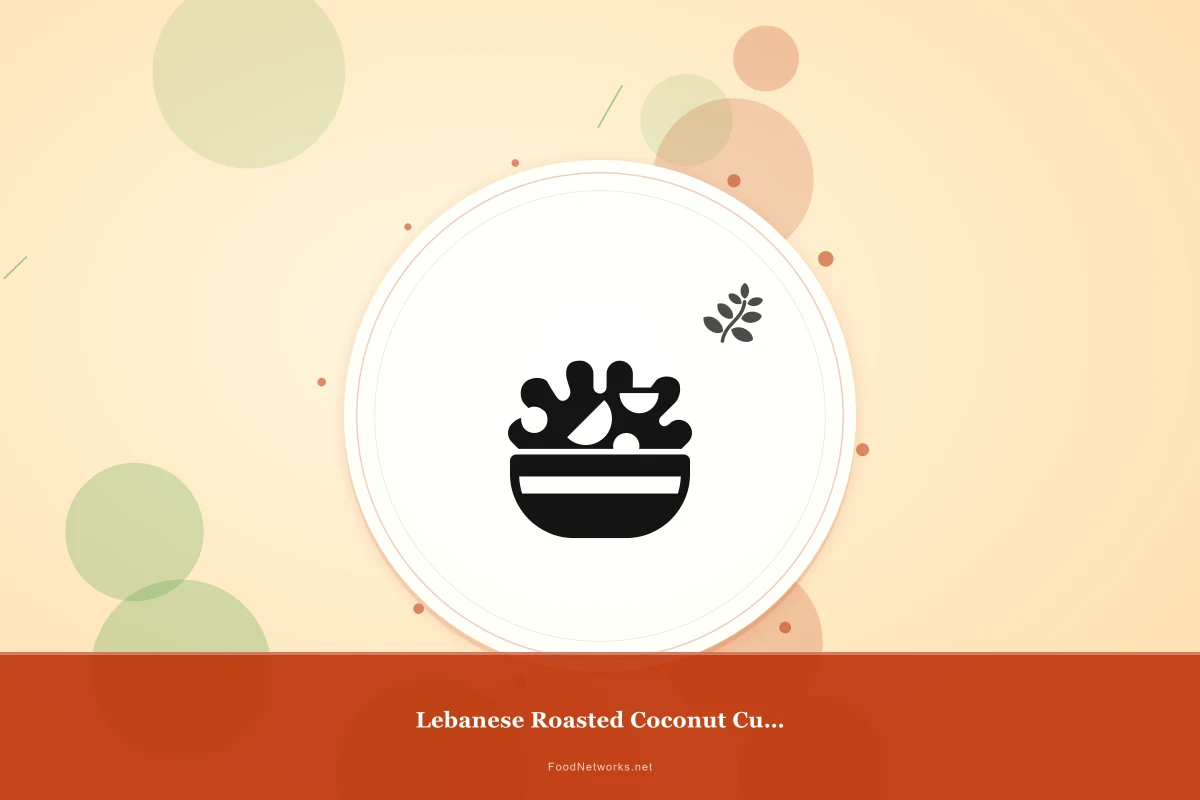 Why This Lebanese Roasted Coconut Curry Recipe Works