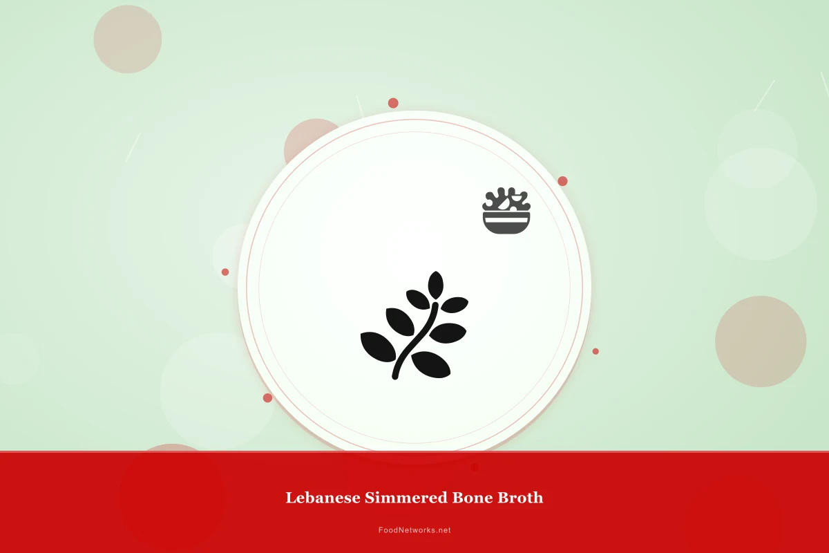Why This Lebanese Simmered Bone Broth Recipe Works