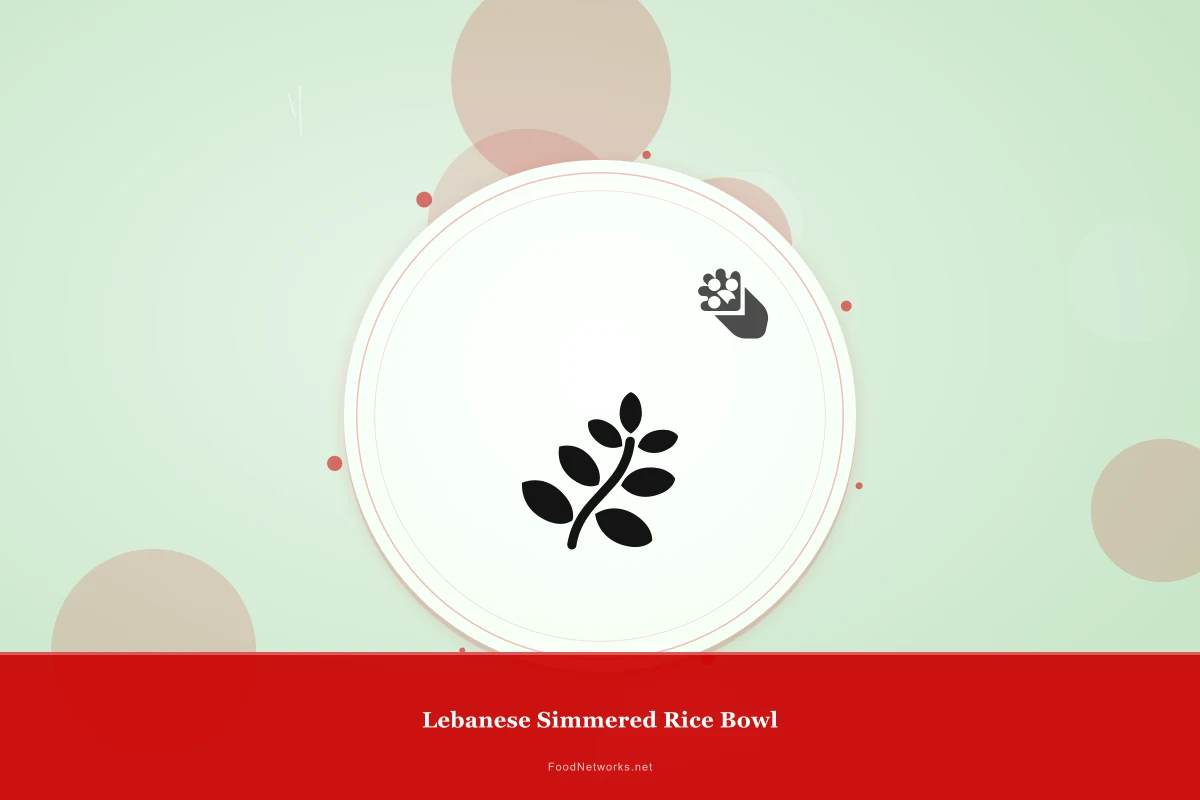 Why This Lebanese Simmered Rice Bowl Recipe Works