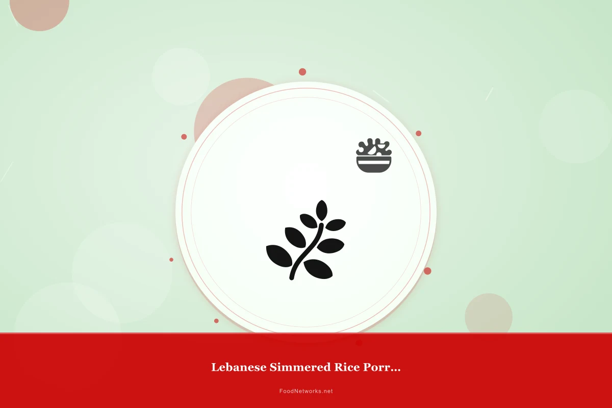 Why This Lebanese Simmered Rice Porridge Recipe Works