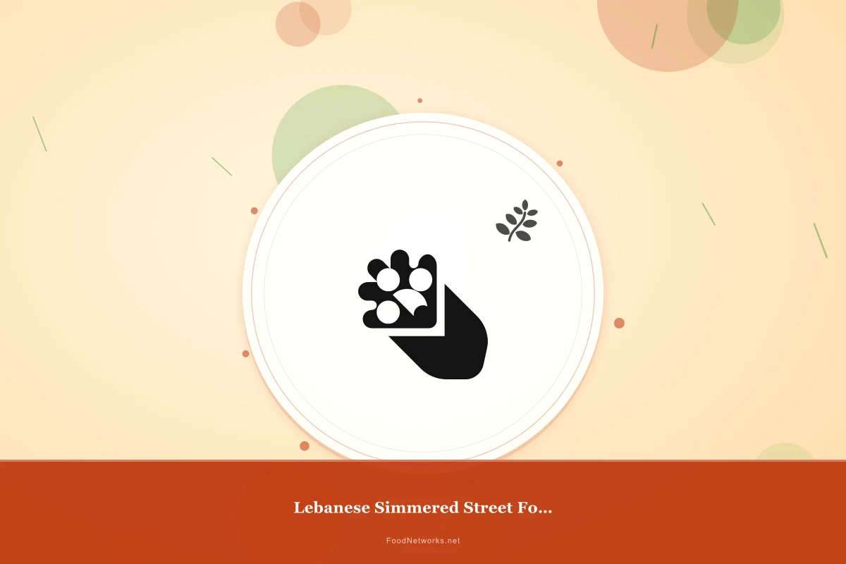 Why This Lebanese Simmered Street Food Bowl Recipe Works