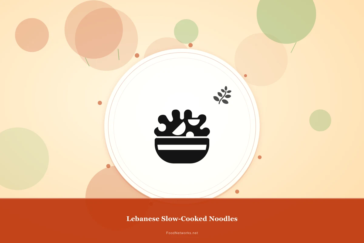 Why This Lebanese Slow-Cooked Noodles Recipe Works
