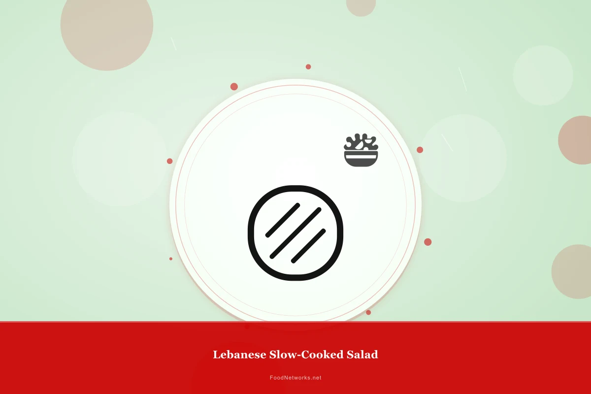 Why This Lebanese Slow-Cooked Salad Recipe Works