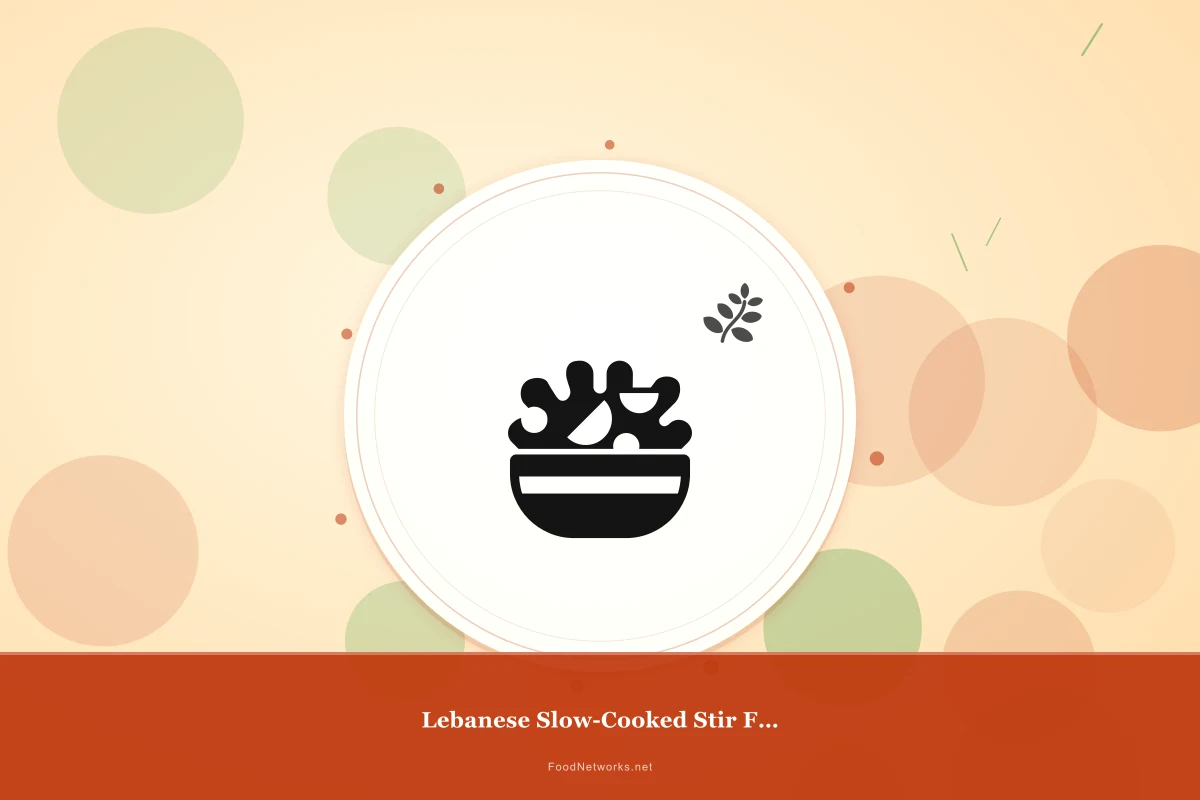 Why This Lebanese Slow-Cooked Stir Fry Recipe Works