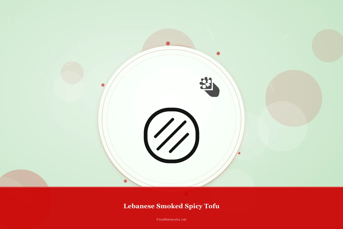 Why This Lebanese Smoked Spicy Tofu Recipe Works