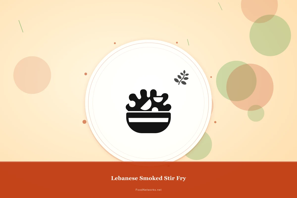 Why This Lebanese Smoked Stir Fry Recipe Works