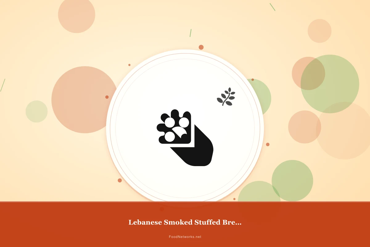 Why This Lebanese Smoked Stuffed Bread Recipe Works