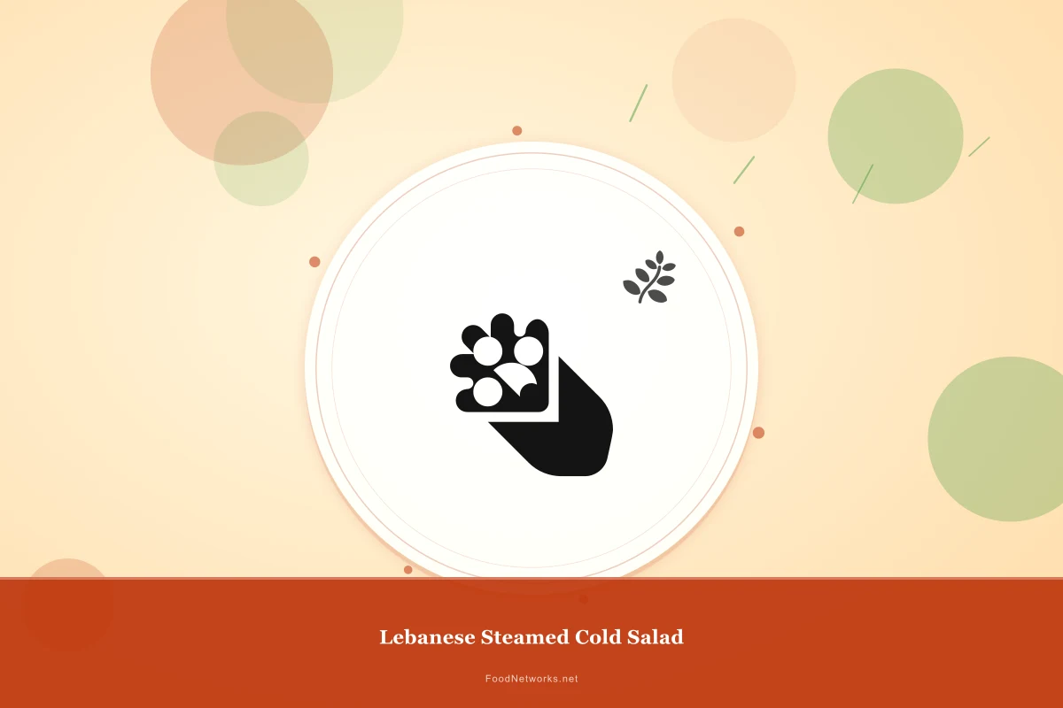 Why This Lebanese Steamed Cold Salad Recipe Works