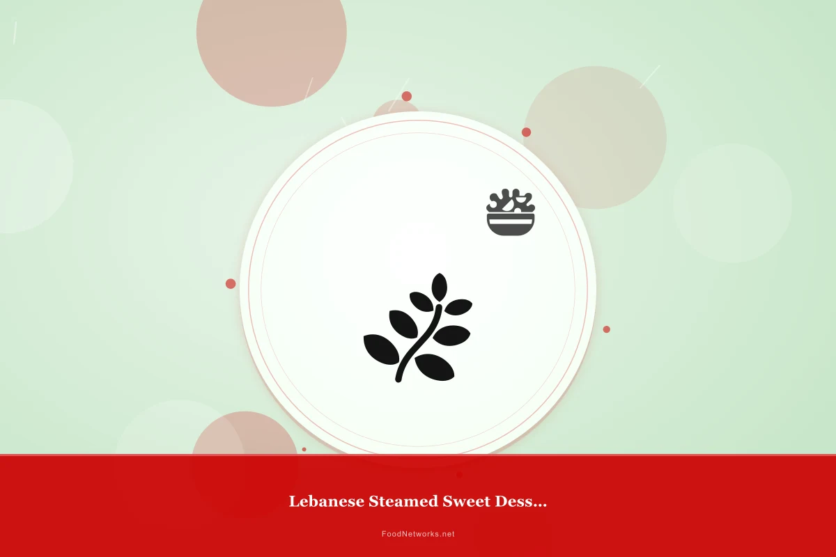 Why This Lebanese Steamed Sweet Dessert Recipe Works