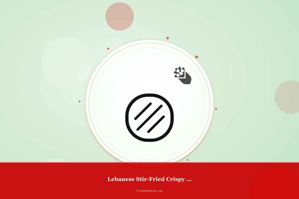 Why This Lebanese Stir-Fried Crispy Snack Recipe Works