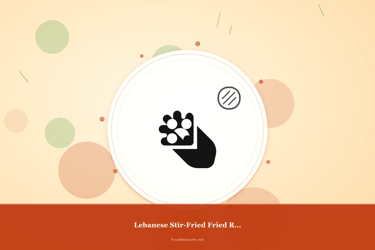 Why This Lebanese Stir-Fried Fried Rice Recipe Works