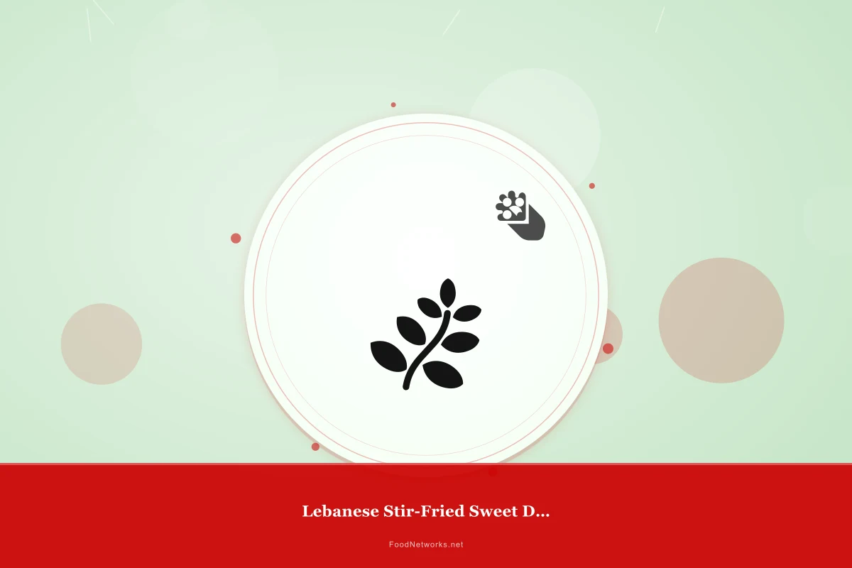 Why This Lebanese Stir-Fried Sweet Dessert Recipe Works