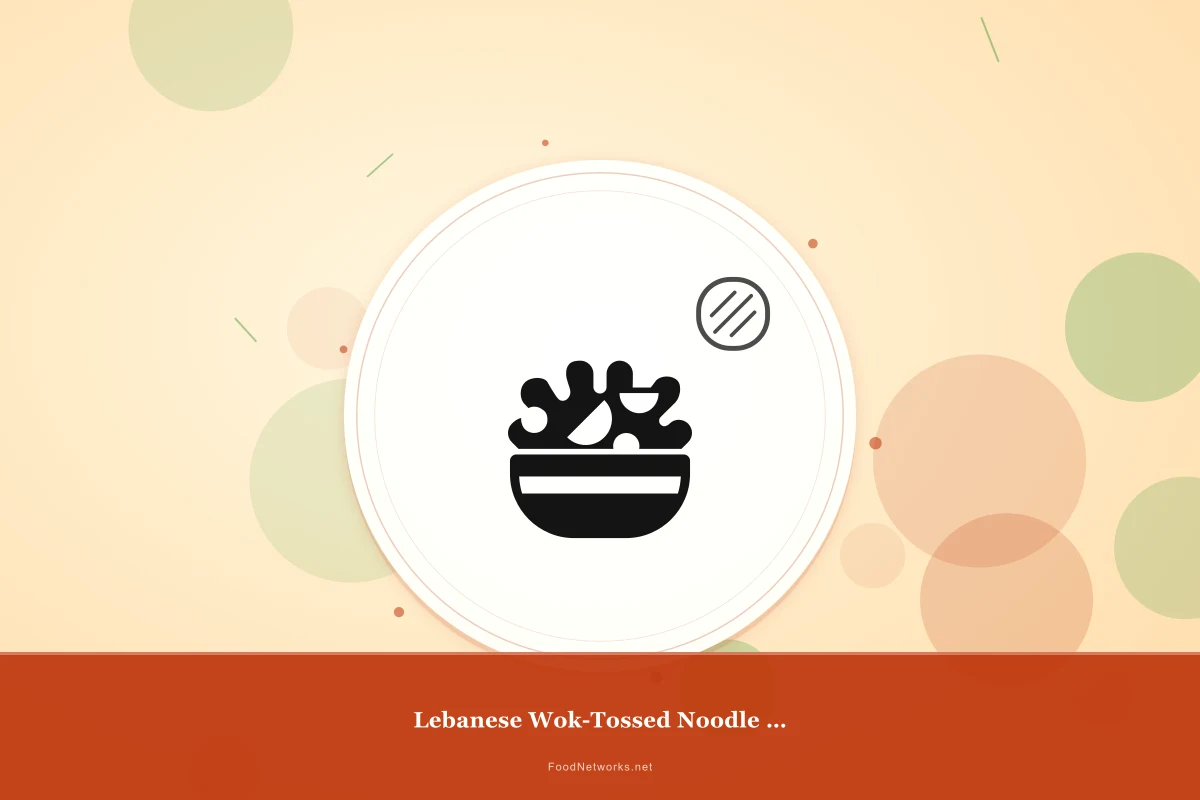 Why This Lebanese Wok-Tossed Noodle Soup Recipe Works