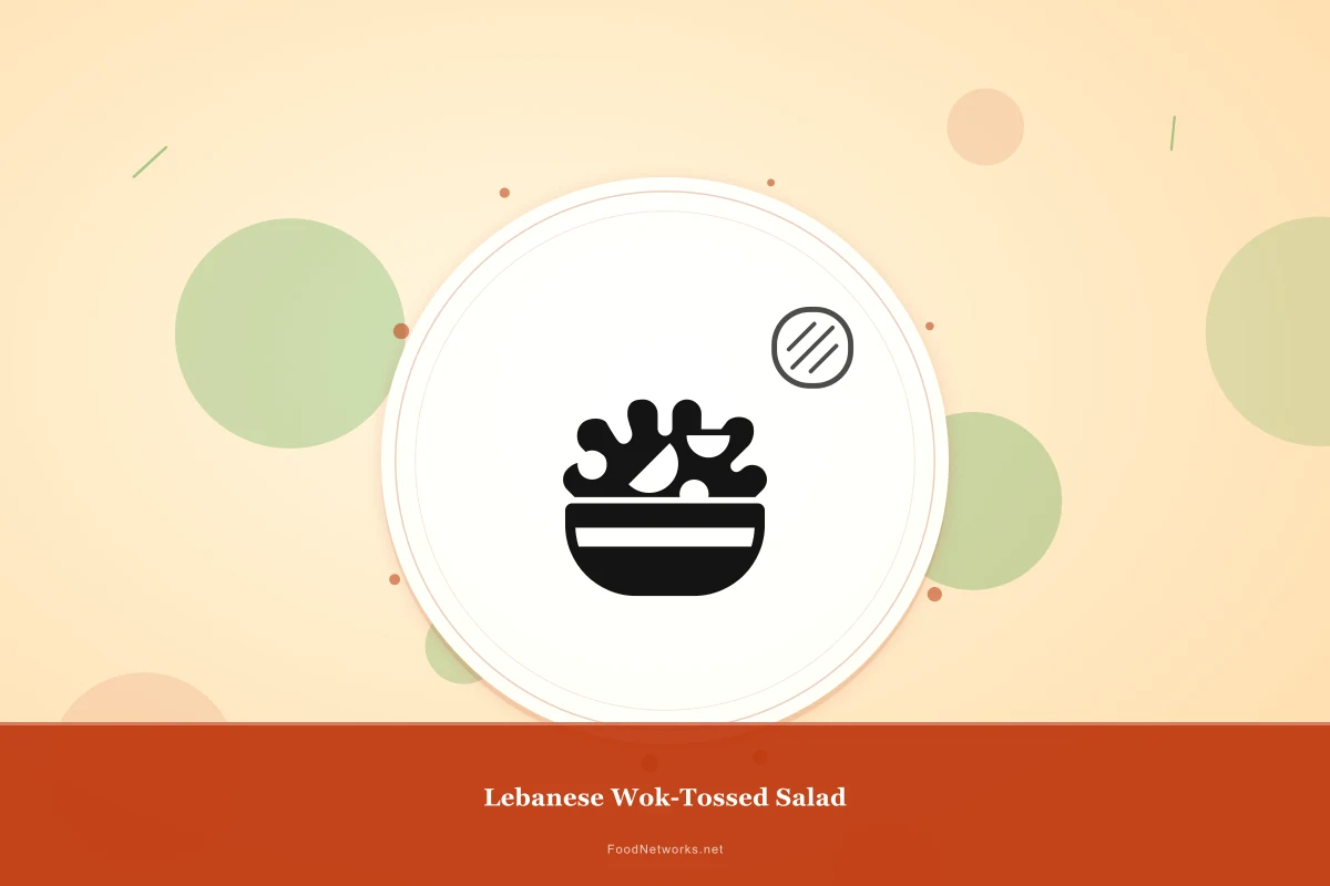 Why This Lebanese Wok-Tossed Salad Recipe Works