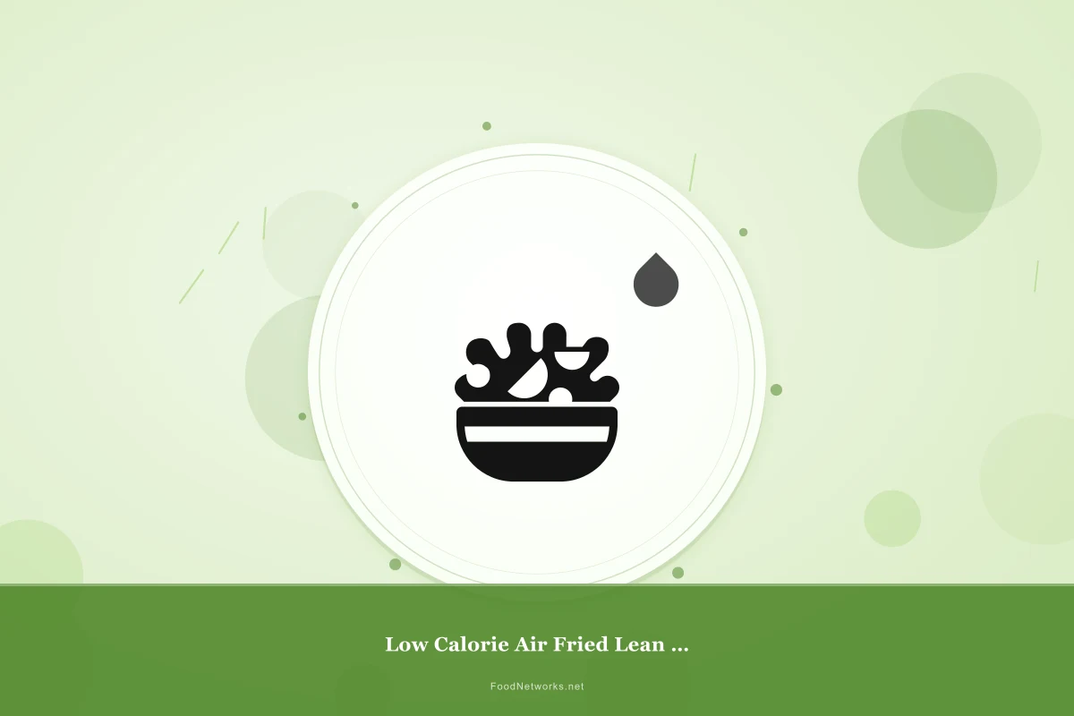 Why This Low Calorie Air Fried Lean Beef Recipe Works