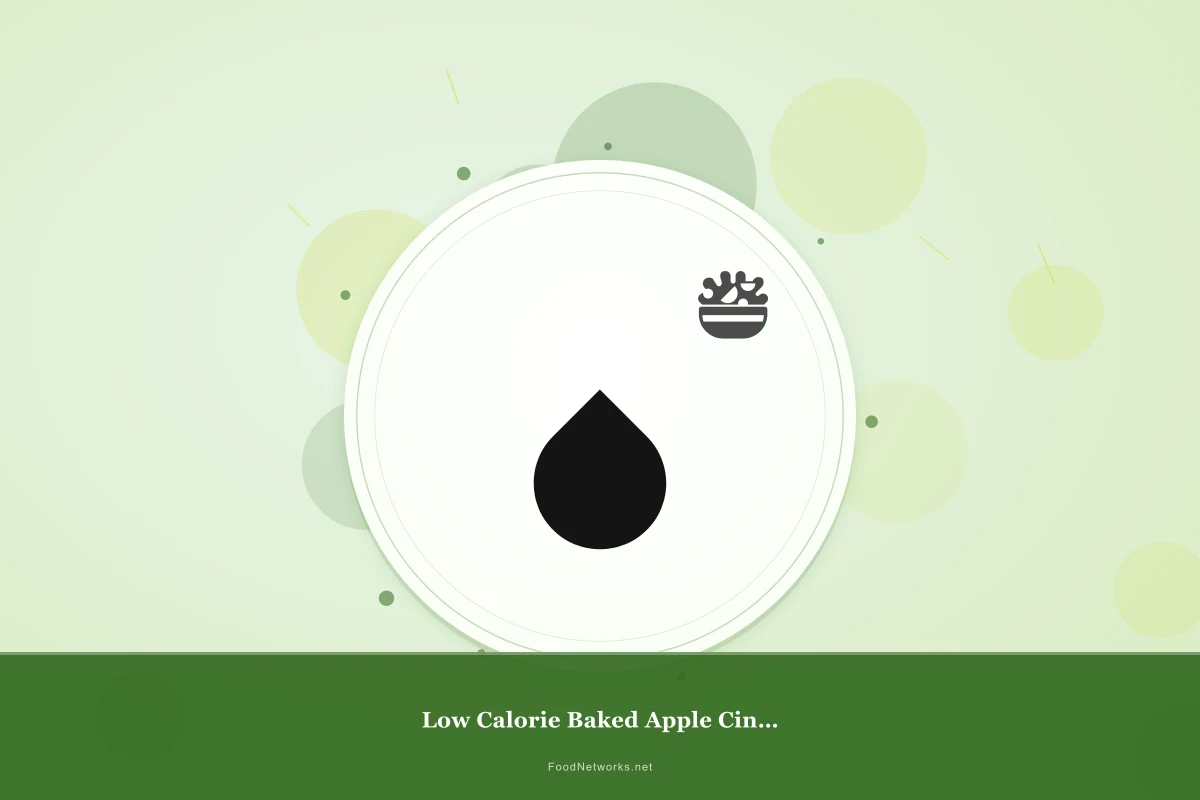 Why This Low Calorie Baked Apple Cinnamon Recipe Works