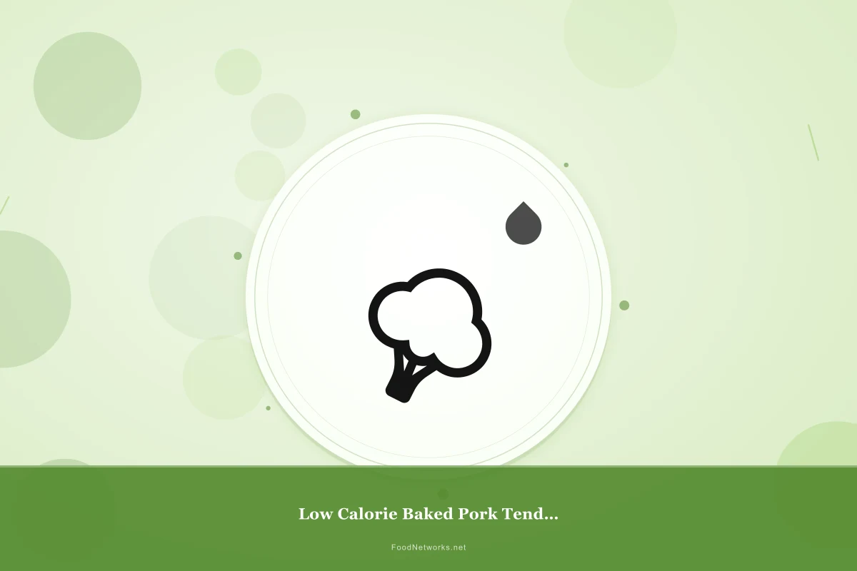Why This Low Calorie Baked Pork Tenderloin Recipe Works