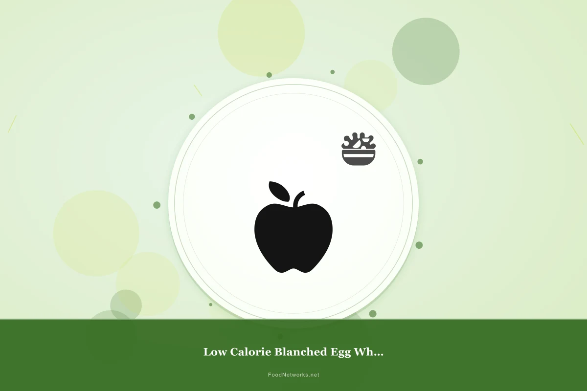 Why This Low Calorie Blanched Egg Whites Recipe Works
