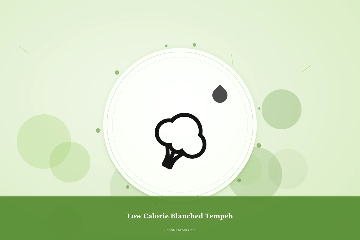 Why This Low Calorie Blanched Tempeh Recipe Works
