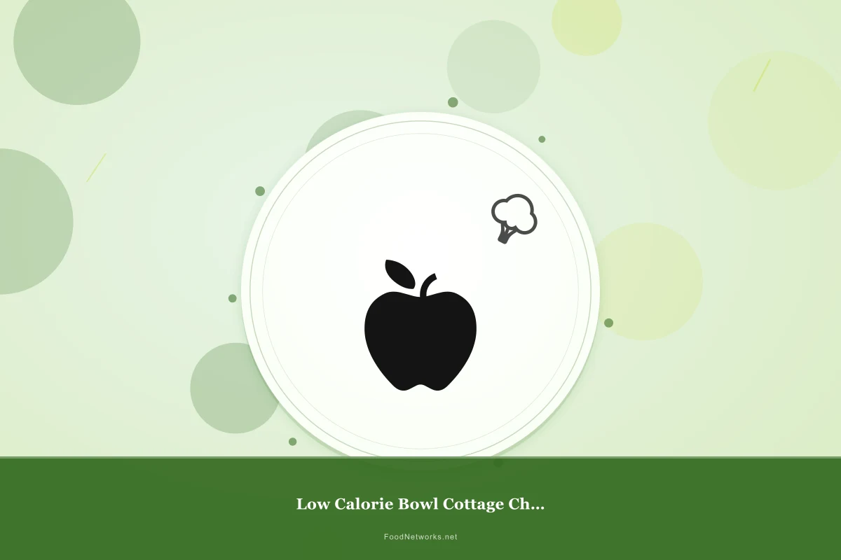 Why This Low Calorie Bowl Cottage Cheese Recipe Works