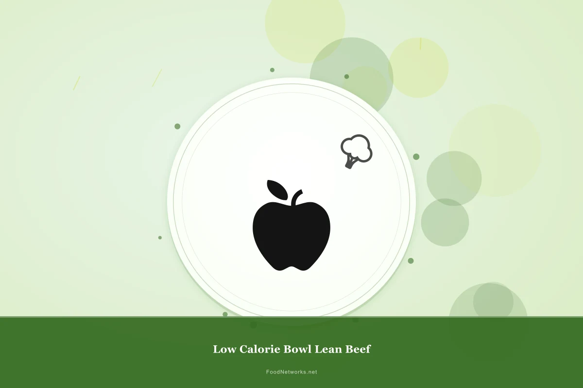 Why This Low Calorie Bowl Lean Beef Recipe Works