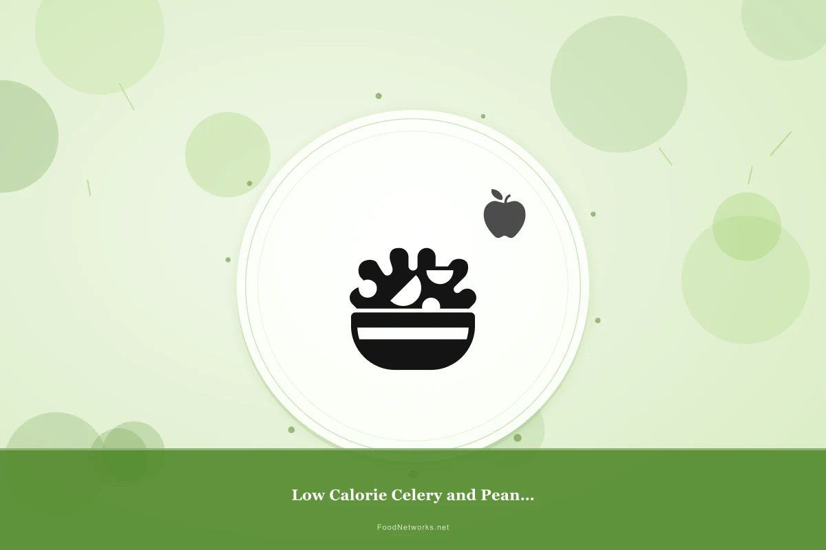 Why This Low Calorie Celery and Peanut Butter Sticks Recipe Works