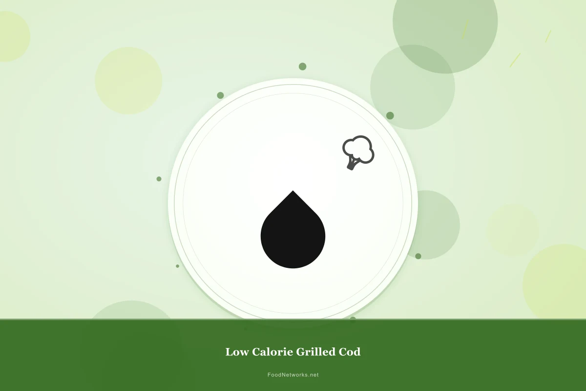 Why This Low Calorie Grilled Cod Recipe Works