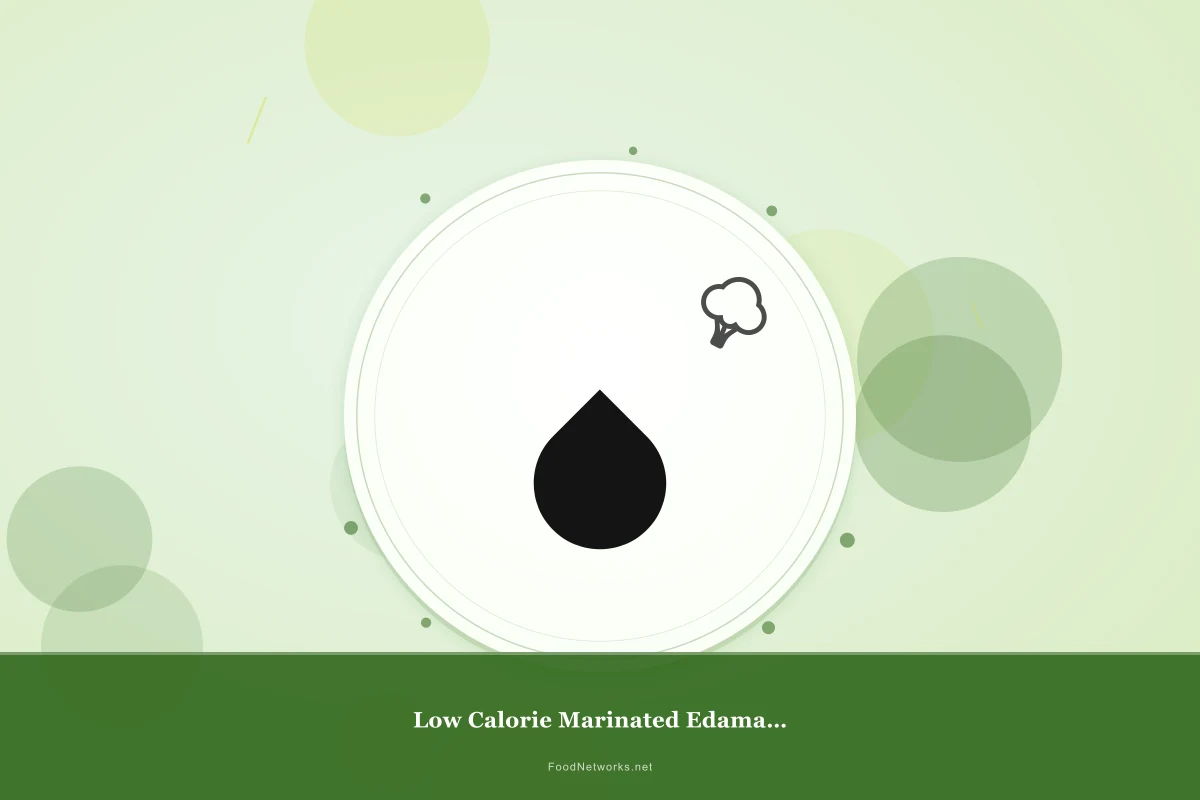 Why This Low Calorie Marinated Edamame Recipe Works