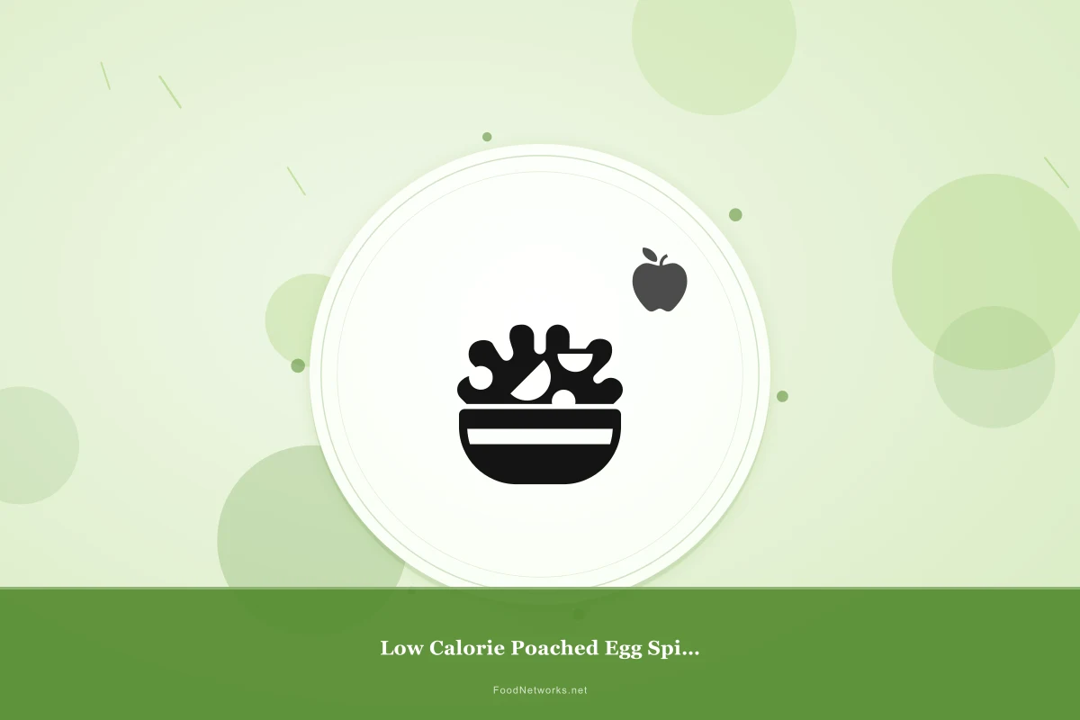 Why This Low Calorie Poached Egg Spinach Salad Recipe Works