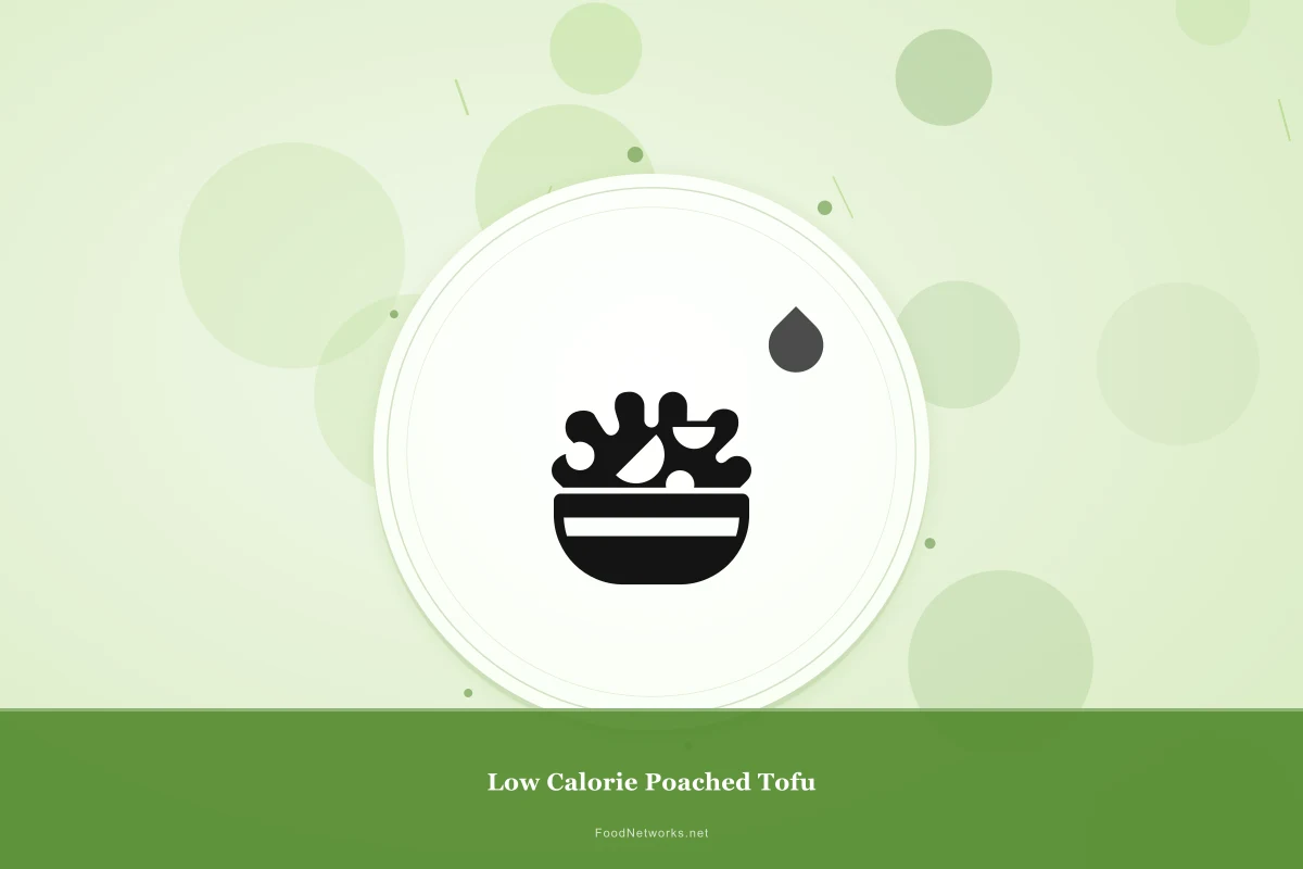 Why This Low Calorie Poached Tofu Recipe Works