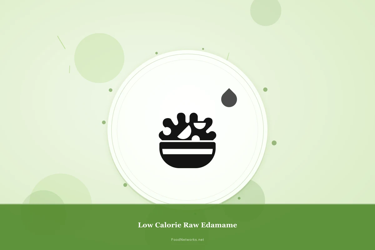 Why This Low Calorie Raw Edamame Recipe Works
