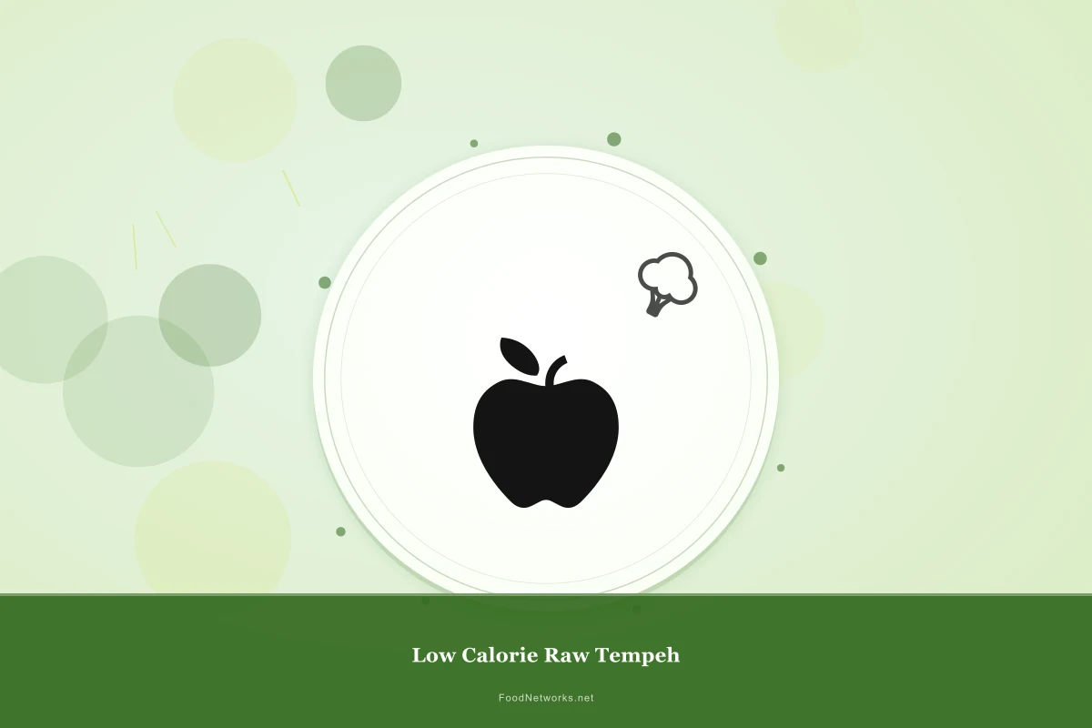 Why This Low Calorie Raw Tempeh Recipe Works